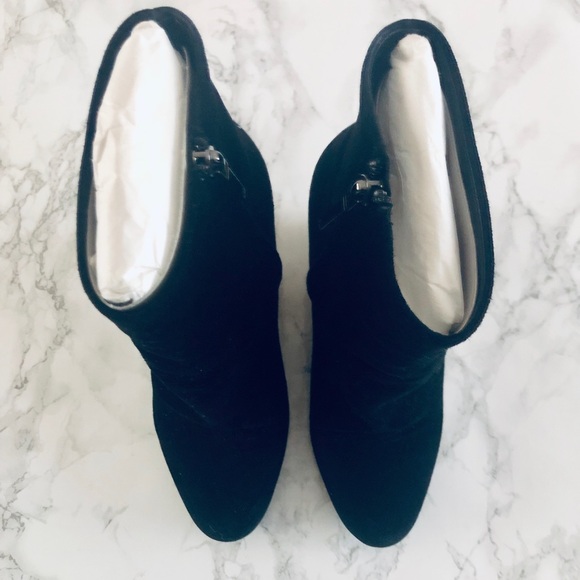 Christian Dior Suede Wedge Booties - Picture 4 of 7